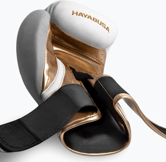 Hayabusa Боксови Ръкавици за Състезание Бели