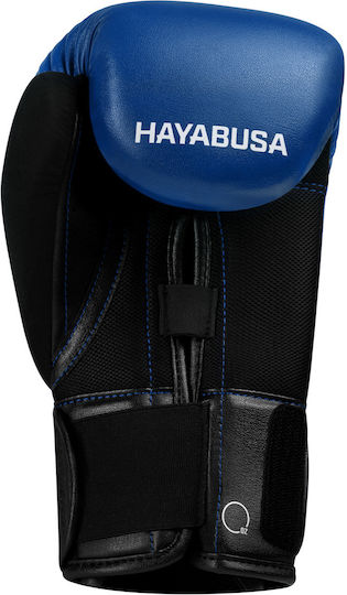 Hayabusa Mănuși de Box din Piele pentru Competiție Albastru