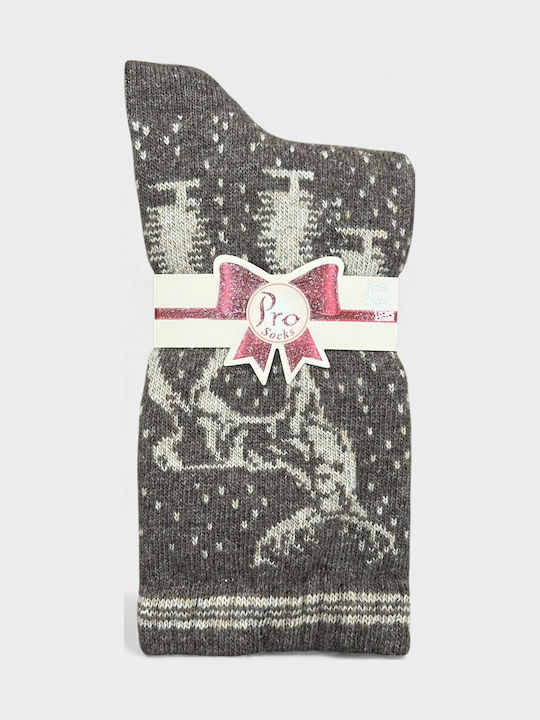 Pro Socks Дамски Коледни Чорапи Pencil Color 1Пакет