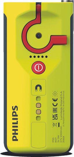 Philips Arbeitslampe Batterie LED mit einer Helligkeit von bis zu 300lm