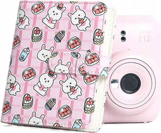 Photo Album 64x Fujifilm Instax Mini 99 41 12 40 11 Evo Liplay Link Strawberry Rabbits