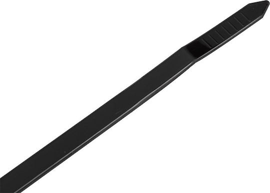 Neo Δεματικά Καλωδίων Πλαστικά 300mmx4.8mm σε Μαύρο χρώμα (100τμχ)