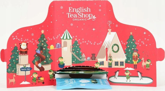 Ημερολόγιο Αντίστροφης Μέτρησης English Tea Shop English Tea Shop Κόκκινο Ημερολόγιο Αντίστροφης Μέτρησης Advent Calendar 25 Φακελάκια