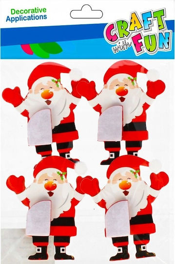 Craft with Fun Decoration Bn Stickers Mikolaj Harm 4 Pieces Cf 12/144 14128008 5908275175711