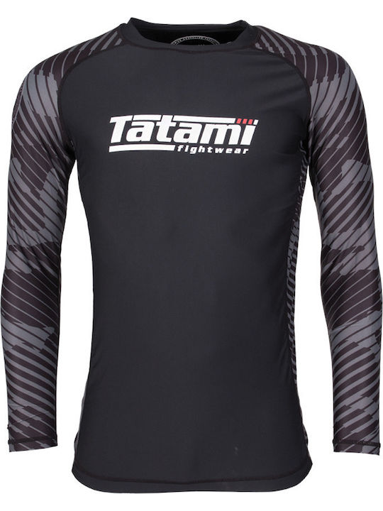 Tatami Fightwear Ανδρική Μακρυμάνικη Μπλούζα για Jiu-Jitsu Γκρι