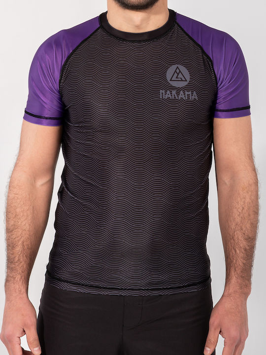 Nakama Тениска NF00024-PP за Джиу-джицу Черен