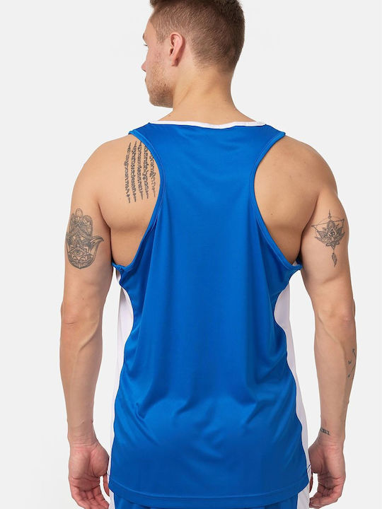 Lonsdale Amateur Sleeveless Shirt 119126-3009 for Boxing Blue