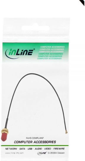 InLine Cable RP-SMA Female - RP-SMA Female 0.2m (40835B) 1pcs