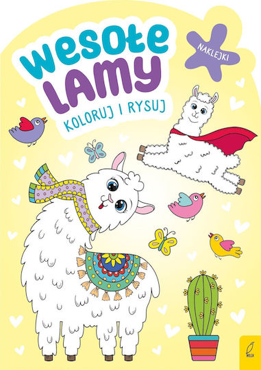 Foksal Color And Draw Happy Llamas 95001
