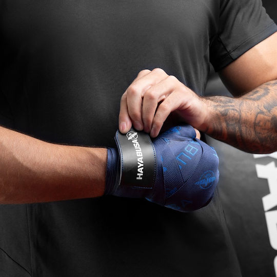 Μπαντάζ Hayabusa 180” Deluxe Hand Wraps Blue