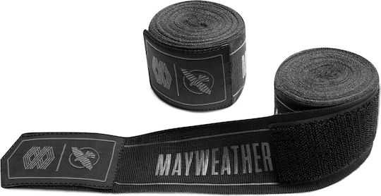 Μπαντάζ Hayabusa Mayweather 180” Stretch Hand Wraps Black Grey