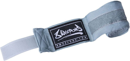 8 Weapons Semi-Elastic Hand Wraps 3.5 M Gray
