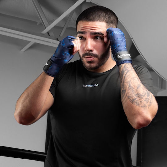 Μπαντάζ Hayabusa 180” Deluxe Hand Wraps Blue