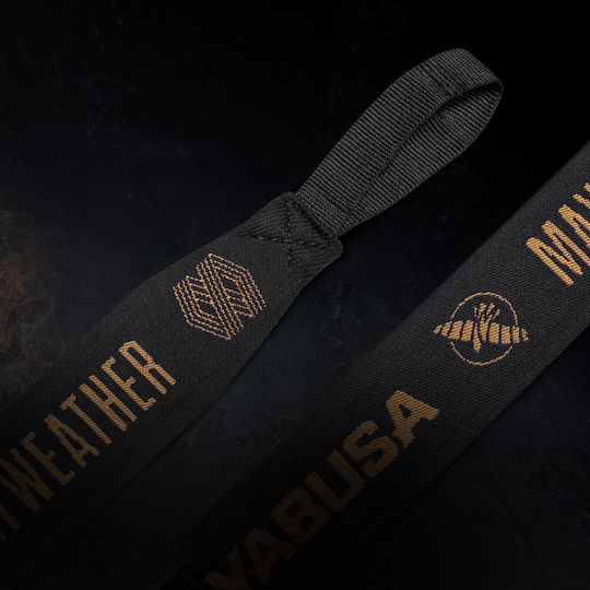 Bandage Hayabusa Mayweather 180” Deluxe Hand Wraps Black Gold