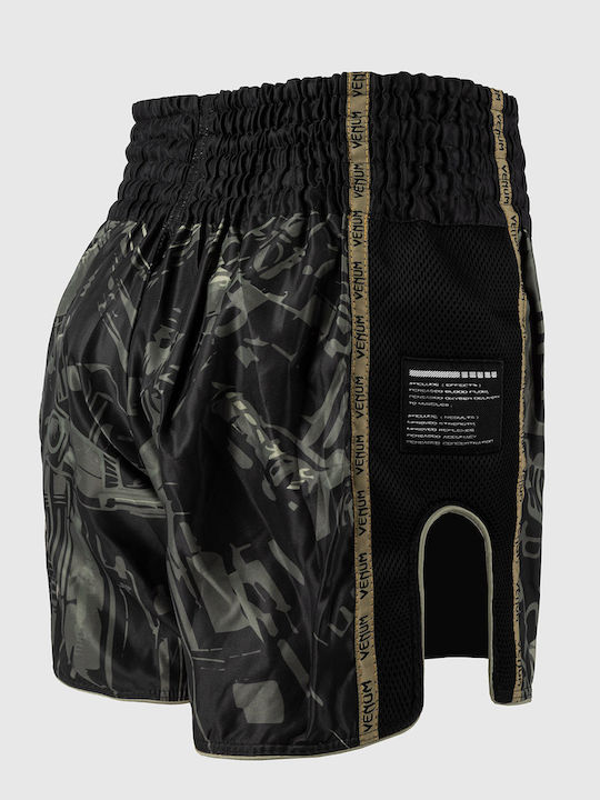 Σορτσάκι Muay Thai Venum Invader Thai Shorts Black Sand