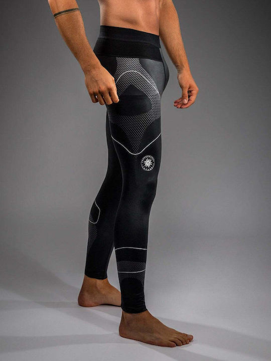 Venum Spats Long Men Martial Arts Leggings Black