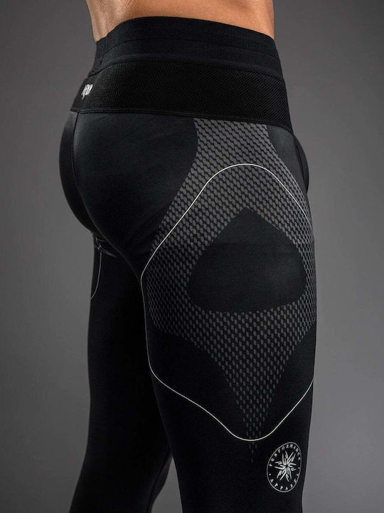 Venum Spats Long Men Martial Arts Leggings Black
