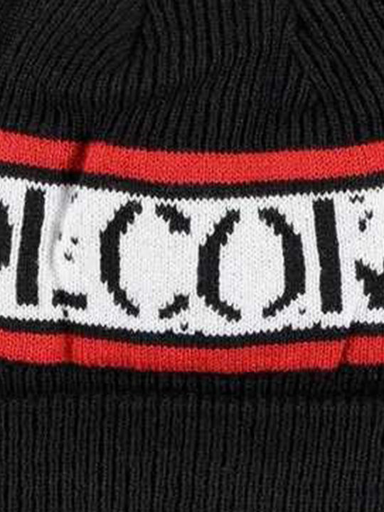 Beanie Ανδρικός Σκούφος Πλεκτός σε Μαύρο χρώμα