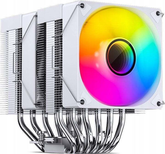 Jonsbo CR-1400 DV2 CPU Cooling Fan with ARGB for AM4/AM5/1200/115x/1700 Socket White