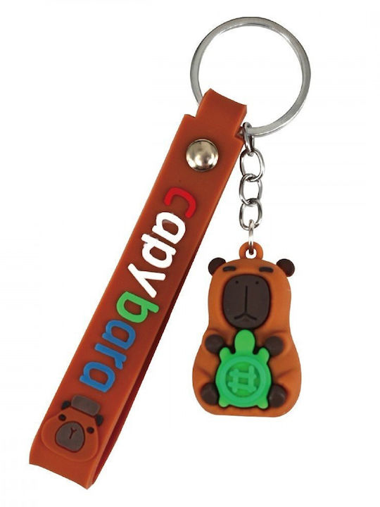Capybara Keychains Mix Display 12 Pieces