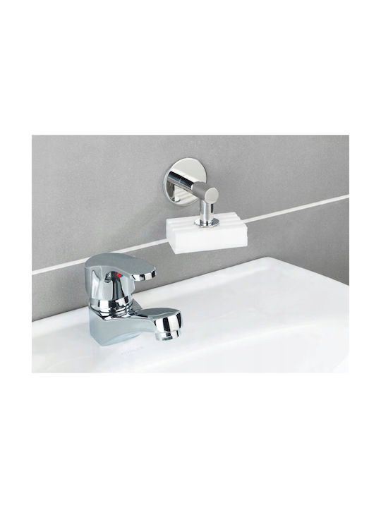 Wenko Holder Turbo-loc Soap Dish Metallic Gray