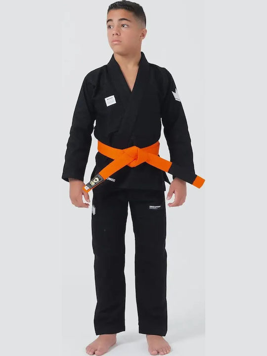 Kingz Kore Παιδική Στολή Jiu Jitsu Μαύρη