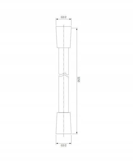 Golden Shower Hose 125 Cm