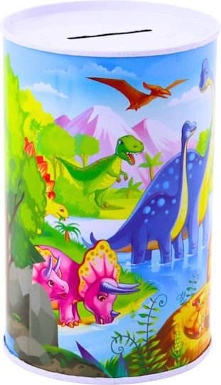 Bunte Metallische Dinosaurier Sparbüchse 13 X 8cm
