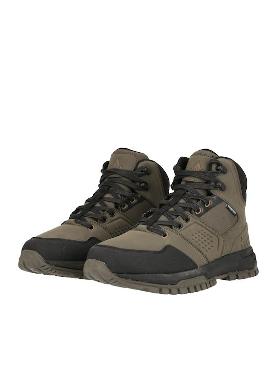 Green Men's Boots Waterproof