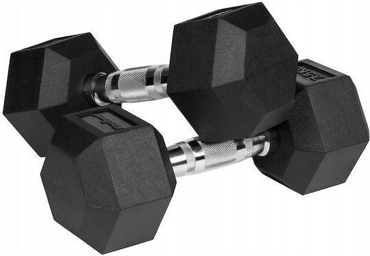 Rebel Active Βαράκι Εξάγωνο Λαστιχένιο 1 x 7.5kg