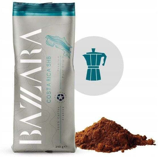 Bazzara Espresso Kaffee Gemahlen 250gr