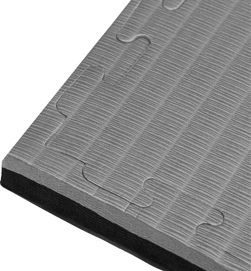 Rage Double Sided EVA Gym Floor Puzzle Tatami Mat Black 100x100x3cm