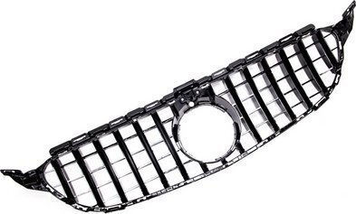 Mtuning Sport Grill GT Chrome Camera Mercedes C-Class W205 S205 A205 C205 Pre Facelift 2014-2018 13891998 4099654028085