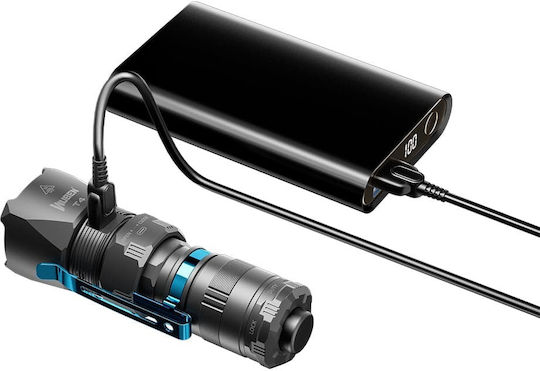 Wuben Flashlight LED IP68 with Maximum Brightness 850lm Black