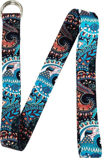 Enero Yoga Leg Stretching Strap Enero Fit 183x3.8 Cm Ethno