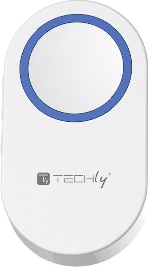Techly Κουδούνι Πόρτας Λευκό