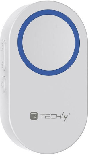 Techly Κουδούνι Πόρτας Λευκό