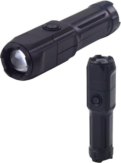 Lean Toys Wiederaufladbarer LED Taschenlampe