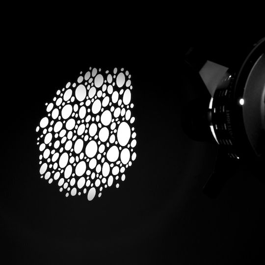 Glareone Spotlight Gobo Set 3 Studioausrüstung Masken