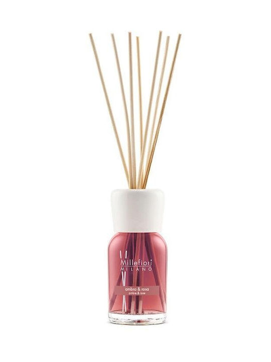 Millefiori Milano Fragrance Diffuser Amber & Rose 100 Ml