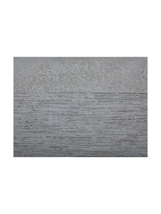 Beliani Grauer Blumentopf 26x26x60cm