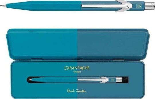 Mechanical Pencil Caran D`arche 8440 5mm Paul Smith Ed4 Box Blue Steel