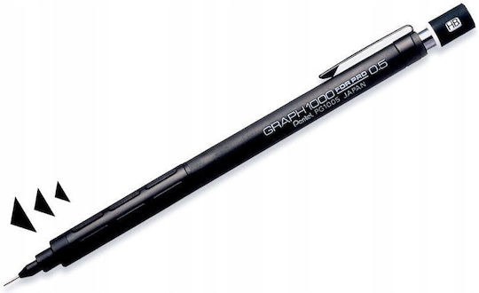 Pentel Graph 1000 Automatic Pencil 0.7mm Black