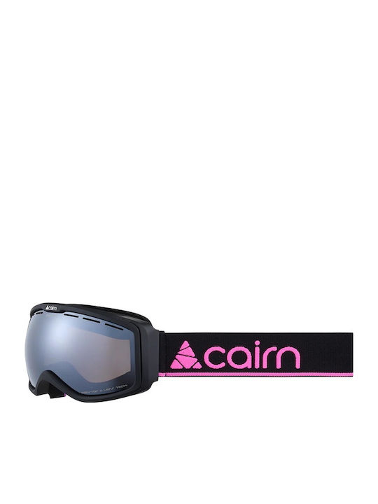 Cairn Spark Otg Spx3 Mat Ski & Snowboard Goggles Kids Black with Lens in Black Color