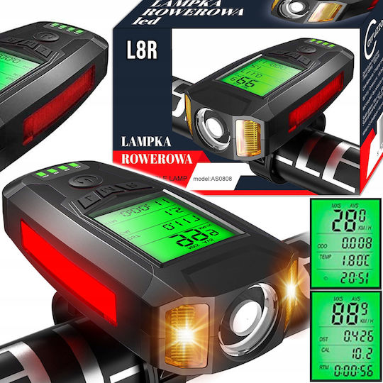 Carruzzo Vorderseite Fahrradlicht