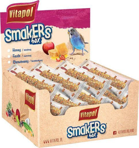 Vitapol Smakers Box Φρουτωδες Κυματοειδη Παπαγαλο 12τμχ/κουτί