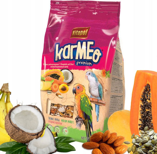 Vitapol Karmeo Premium Complete Food for Medium Parrots 2.5 Kg