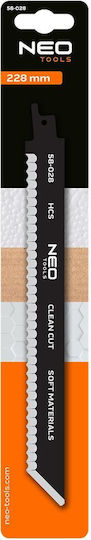 Reciprocating Saw Blade Clean Cutting Insulation Rubber Cardboard 228 mm HCS