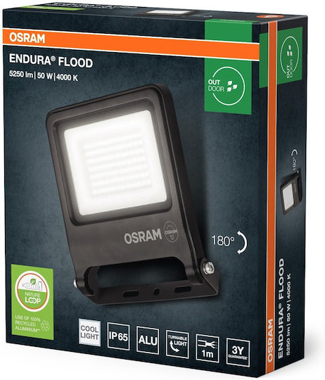 Ledvance Endura Waterproof LED Flood Light 50W Natural White 4000K IP65
