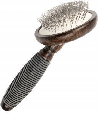 Mascow Brush Dogs for Coat Grooming Gray